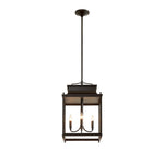 Load image into Gallery viewer, Yolvira Modern Outdoor Lantern Pendant - Metal Hanging Light for Exteriors