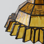 Cargar imagen en el visor de la Galería, Vintage Stained Glass Pendant Light 11