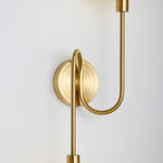 Bild in die Galerieansicht laden, Holten Messing Arm Wandkerze