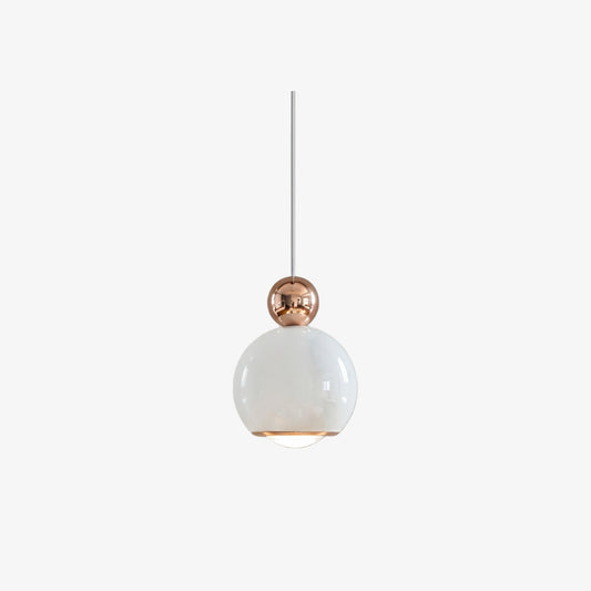 Lámpara colgante estilo crema Glintap – Lámpara colgante ajustable con LED táctil tricolor