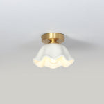 Bild in die Galerieansicht laden, Blossom Glow Mid-Century Keramik Deckenleuchte