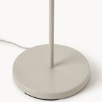 Afbeelding laden in galerijweergave, Velura Staande Vloerlamp - Beige Linnen Lampenkap en Metalen Voet