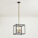 Load image into Gallery viewer, Ferrix Modern Outdoor Lantern Iron Pendant Lamp - Industial Glass Lighting Design