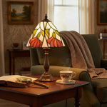 Afbeelding laden in galerijweergave, TF Botanica Decoratieve Tafellamp – Kleurrijke Bloemenlamp van Glas voor Gezellige Interieurs