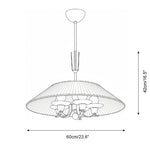 Załaduj obraz do przeglądarki galerii, Lampa wisząca Bramelle