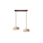 Load image into Gallery viewer, Wabi Sabi Style Travertine Stone Pendant Light