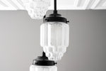 Load image into Gallery viewer, Tierlux Glass Pendant Light - Art Deco Globe Design