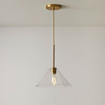 Load image into Gallery viewer, Conica Glass Cone Pendant Lamp – Modern Style Light for Any Room