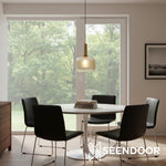 Load image into Gallery viewer, Glass Vintage Pendant Lamp - Sculptural Shade Design for Interior Spaces