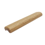 Afbeelding laden in galerijweergave, Gelakte eikenhouten ladegrepen – eiken keukenkastknoppen