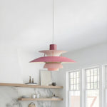 Carica l'immagine nella visualizzazione Galleria, Lampada a sospensione Danish Design – Design nordico scandinavo multicolore per sala da pranzo e soggiorno N38