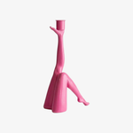 Afbeelding laden in galerijweergave, Kickra Moderne Designer Kandelaar met Gouden Poot-Geïnspireerde Basis U22