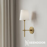 Load image into Gallery viewer, Bryant Industrial Metal Arm Wall Light for Bedside & Home Office