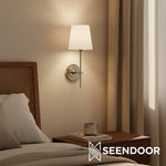 Load image into Gallery viewer, Bryant Industrial Metal Arm Wall Light for Bedside & Home Office