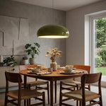 Bild in der Galerieansicht laden, Haelen Bunte Nordische Schalenförmige Pendelleuchte - Moderner und Stilvoller Metallschirm Geeignet für Esszimmer und Küchen