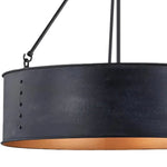 Load image into Gallery viewer, Reid Vintage Drum Bronze Pendant Light