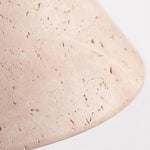 Afbeelding laden in galerijweergave, Travertijn Wandlamp - Natuurlijke Steen Wandlamp met Afgeronde Kap