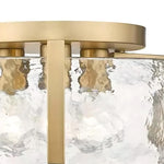 Afbeelding laden in galerijweergave, Lucien Moderne Golfglas Trommel Plafondlamp