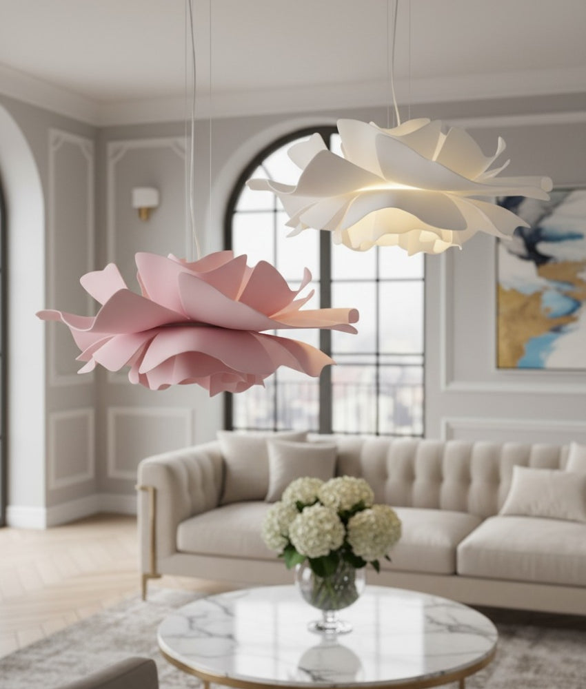 Nature Indoors: Why Floral Pendant Lights are Dominating Modern Living Room Trends