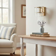 Applique murale en verre élégante Lumvey - Applique murale design moderne pour ambiance dans les couloirs