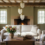 Load image into Gallery viewer, Tierlux Glass Pendant Light - Art Deco Globe Design
