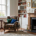 Afbeelding laden in galerijweergave, Tela Drum Lampenkap Vloerlamp - Moderne Stoffen Staande Lamp voor Thuis en Kantoor