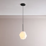 Load image into Gallery viewer, Talvior Faceted Pendant Light – Adjustable Glass Light Fixture
