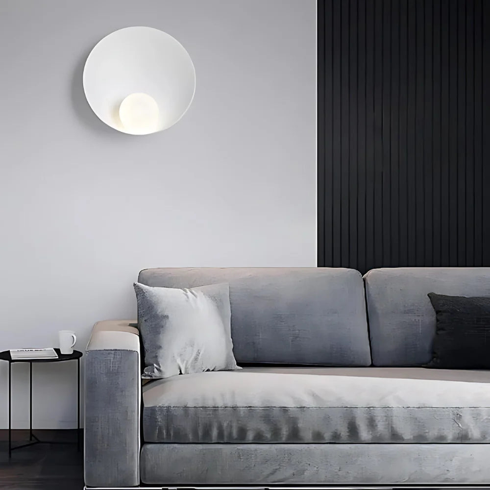 Lámpara de Pared Japandi Moderna de Resina y Metal Serenity