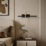 Bild in die Galerieansicht laden, scene: bedside wall, copper matte black