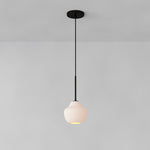 Load image into Gallery viewer, Rivrona Ribbed Pendant – Modern Ribbed Glass Light with Metal Finish
