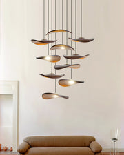 Lampadario in legno Twisora