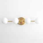Load image into Gallery viewer, Glorica Glass Long Vanity Light - Modern Minimalist Wall Sconce Design
