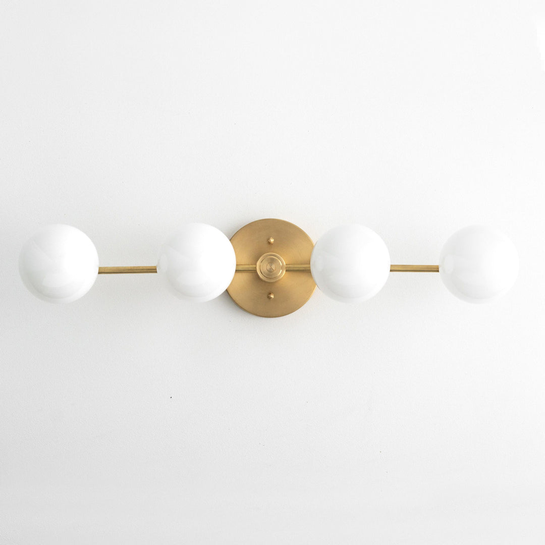 Glorica Glass Long Vanity Light - Modern Minimalist Wall Sconce Design