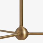 Załaduj obraz do przeglądarki galerii, Ruffmeto Żyrandol z Metalową Ramą i Falowanym Abażurem do Jadalni, Przedpokoju i Salonu