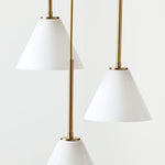Load image into Gallery viewer, Conica 3-Light Cone Chandelier - Sculptural Glass Pendant Lighting Modern Style
