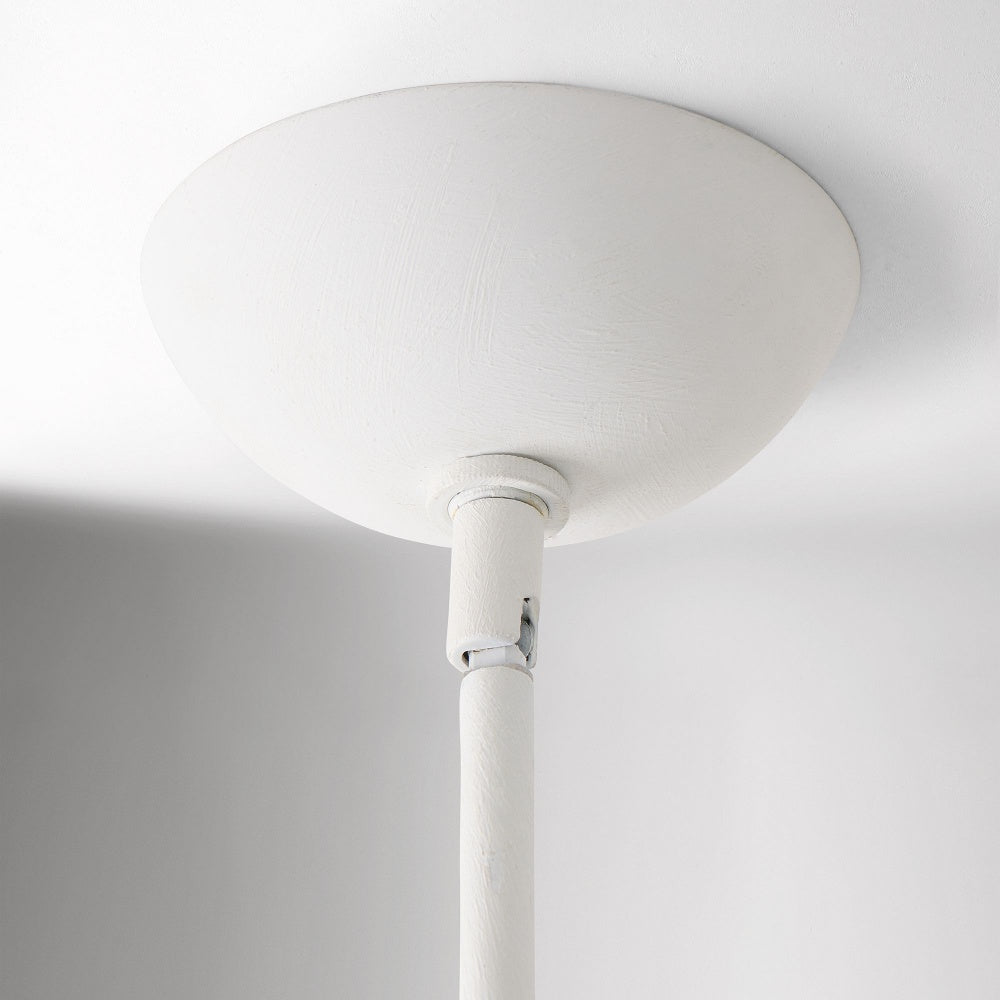 Plafonnier Halo à texture plâtre Plara – Lampe de plafond anneau moderne pour salon et salle à manger