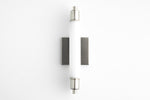 Load image into Gallery viewer, Ornato Luxe Modern Vanity Sconce - Art Deco Wall Light with Cylinder Shade
