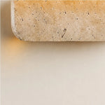 Cargar imagen en el visor de la Galería, Close travertine texture detail