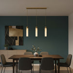Afbeelding laden in galerijweergave, Solaryx minimalistische cilindervormige hanglamp - Moderne stijl lamp voor keuken of eetkamer