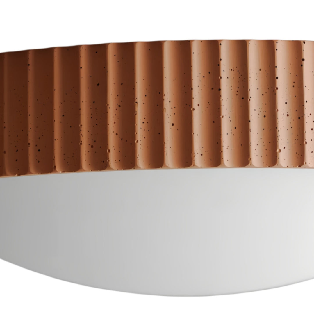Acrion Moderne Runde Acryl LED-Deckenleuchte - Minimalistische Aufbaulampe für Wohnraum