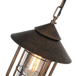 Cargar imagen en el visor de la Galería, Patnox Outdoor Glass Pendant Lamp scene and detail