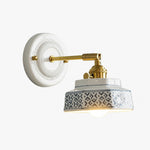 Load image into Gallery viewer, Blue and White Pattern Ceramics Style C ceramic wall lamp