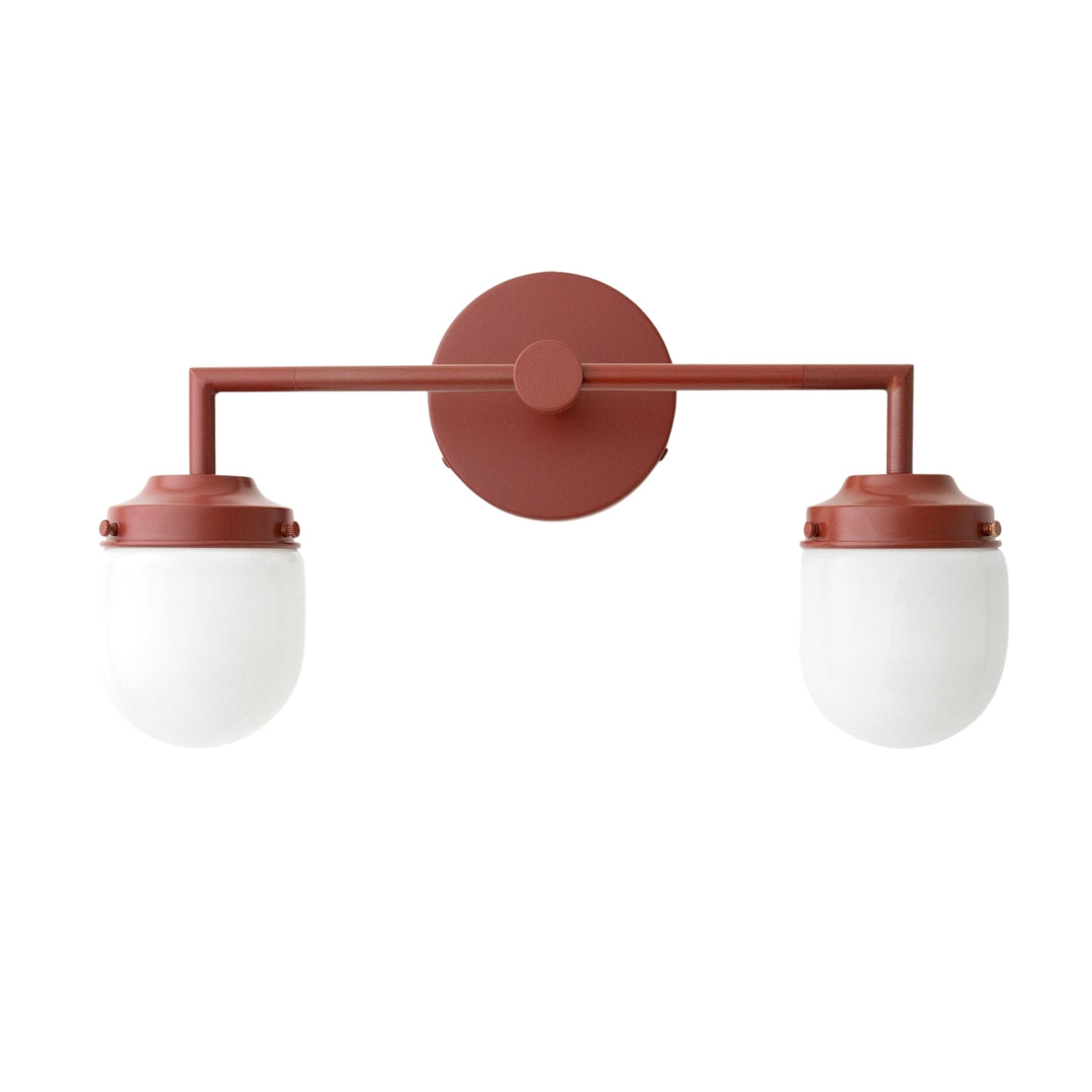 Opalume Globe Shade Modern Vanity Light for Bathroom & Dressing Room