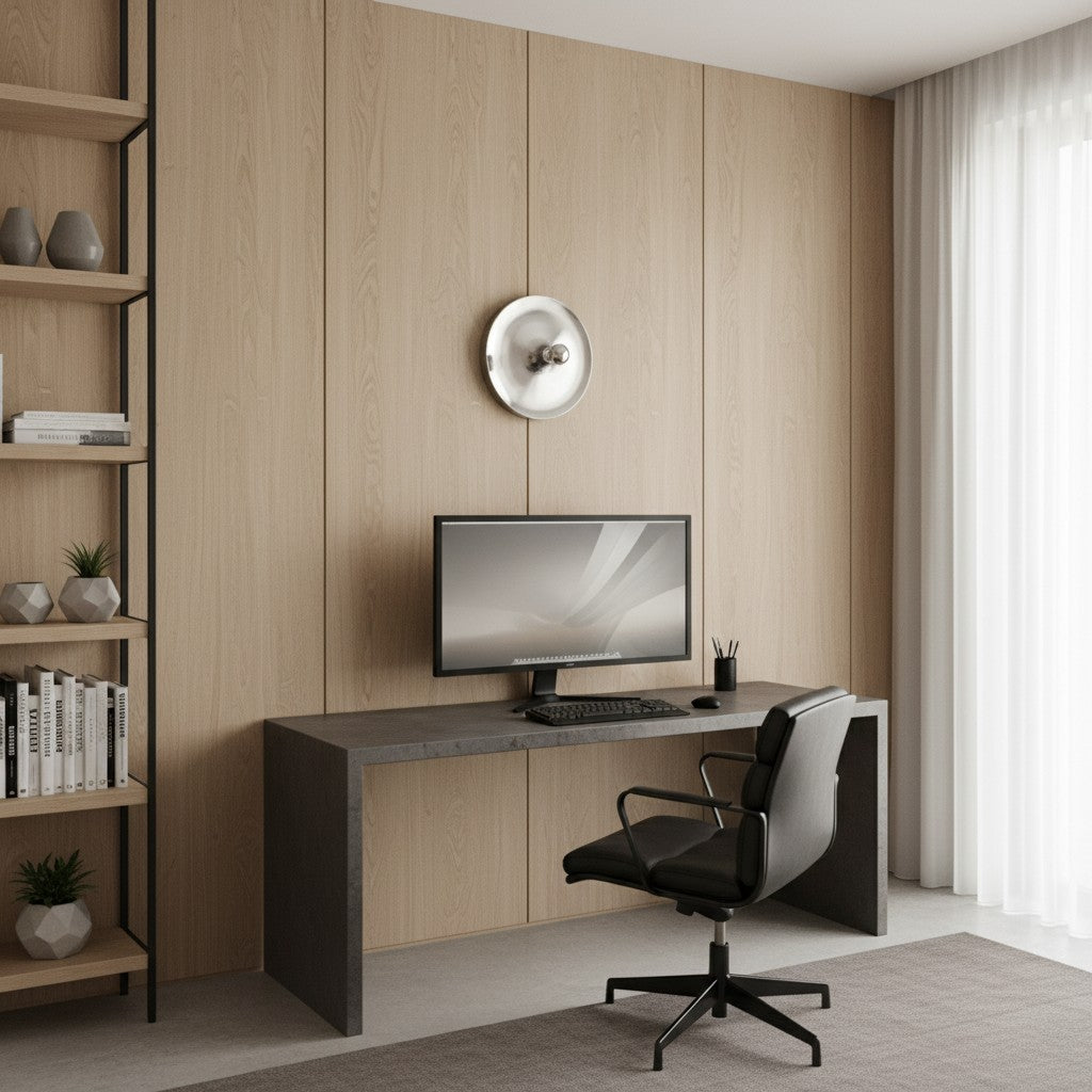 Lampada a Soffitto a Disco Aerospaziale Sleek Zentvoxa – Luce Moderna Versatile da Parete e Soffitto