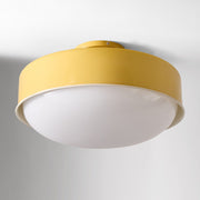 Luminaire de plafond Rolvona – Esthétique moderne intemporelle avec lumière ambiante diffuse