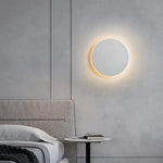 Cargar imagen en el visor de la Galería, Luz de Pared LED Minimalista Moderna Nórdica Redonda de Aluminio