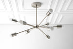 Load image into Gallery viewer, Mobilux Line Modern Chandelier - Mid Century Ceiling Light Fixture

