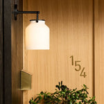 Load image into Gallery viewer, Hanton Minimalist Outdoor Wall Light - Matte Metal Industrial Sconce
