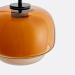 Load image into Gallery viewer, Clinco Colored Glass Wall Light – Vintage Light for Bathroom &amp; Hallway

