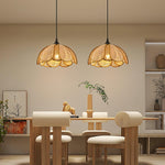 Bild in die Galerieansicht laden, Bloom Rattan Pendelleuchte